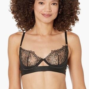 NWT Bluebella Alanna Black Lace Mesh Bra